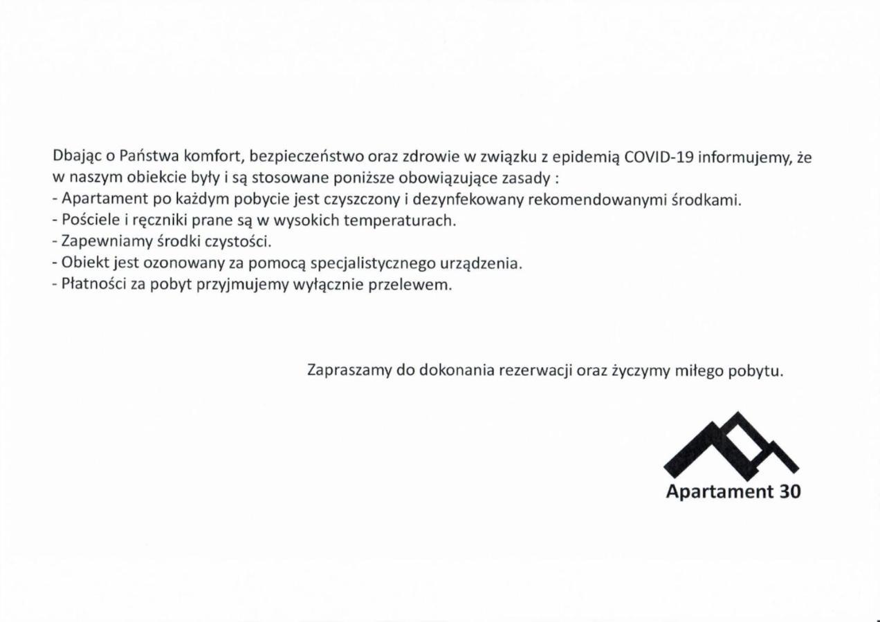 Apartament 30 Поляница-Здруй Экстерьер фото